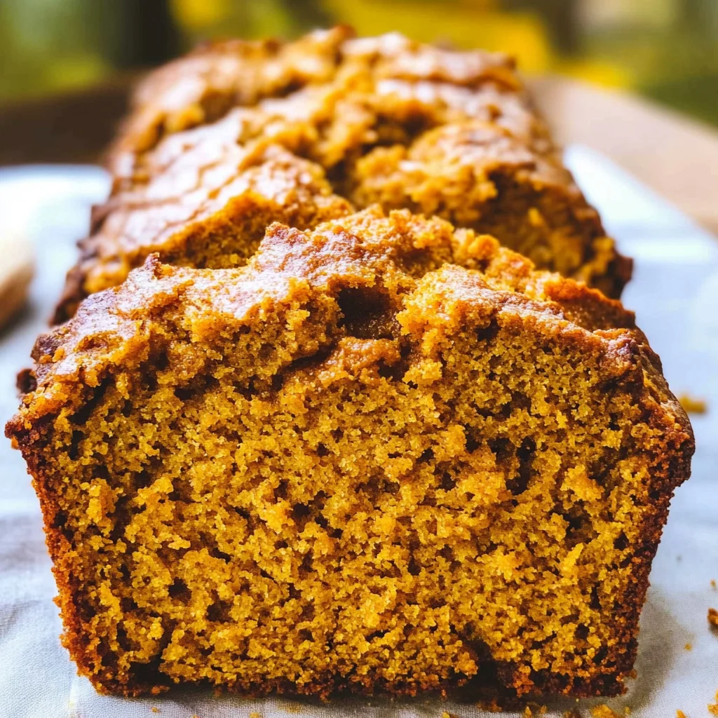 Vanilla Pudding Pumpkin Bread