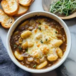 Baked French Onion Gnocchi