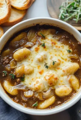 Baked French Onion Gnocchi