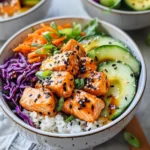 Bang Bang Salmon Rice Bowls