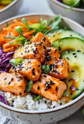 Bang Bang Salmon Rice Bowls
