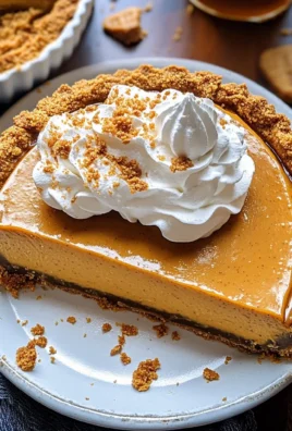 Biscoff Pumpkin Pie