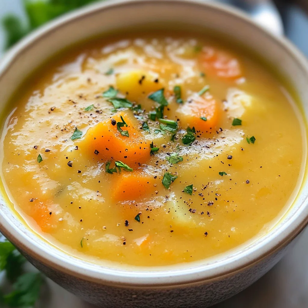 Carrot potato soup