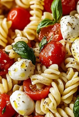 Creamy Caprese Pasta Salad