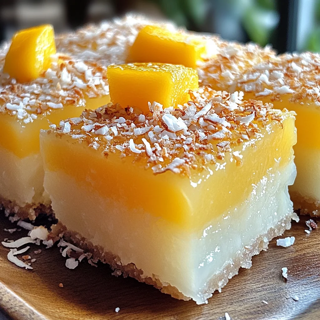 Decadent Coconut Mochi Cake for a Tropical Escape at Home