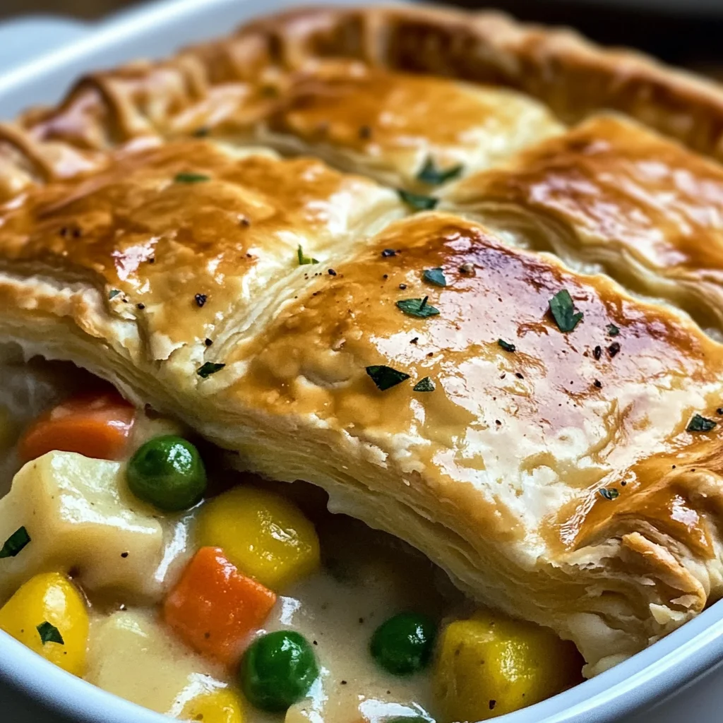 Easy Chicken Pot Pie Casserole