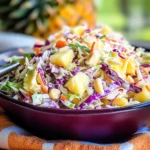 Hawaiian Pineapple Coleslaw