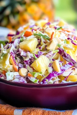 Hawaiian Pineapple Coleslaw
