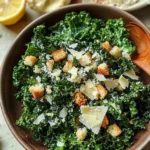 Lemony Parmesan Kale Salad