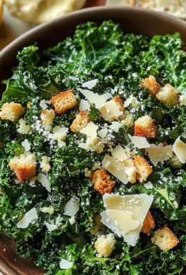 Lemony Parmesan Kale Salad