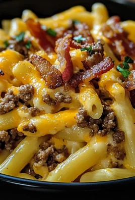 Loaded Bacon Cheeseburger Pasta