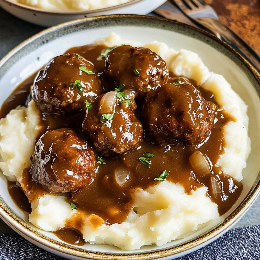Meatballs and Gravy