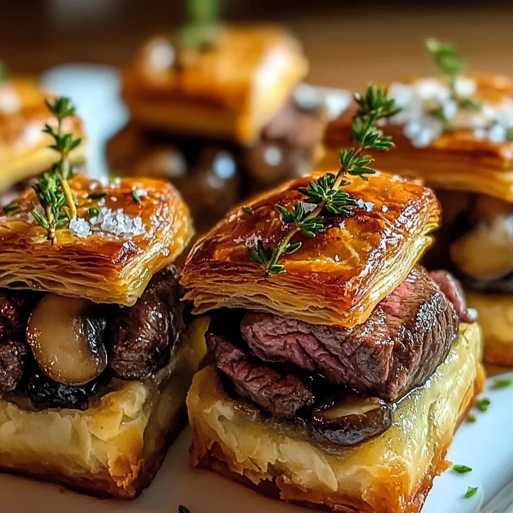 Mini Beef Wellington Bites