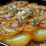 Savory French Onion Potato Bake