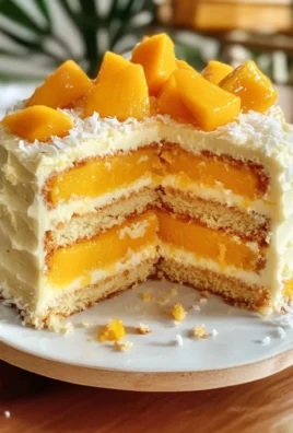 Vegan Mango Coconut Cake