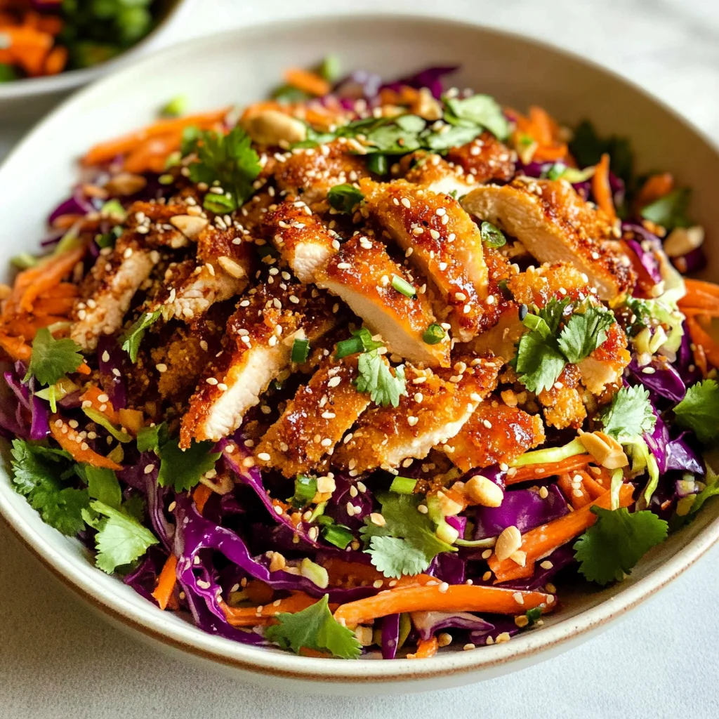 Asian Chicken Crunch Salad