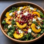 Autumn Harvest Salad with Pomegranates