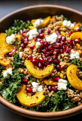 Autumn Harvest Salad with Pomegranates