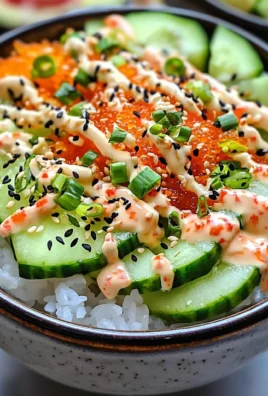 California Roll Sushi Bowls