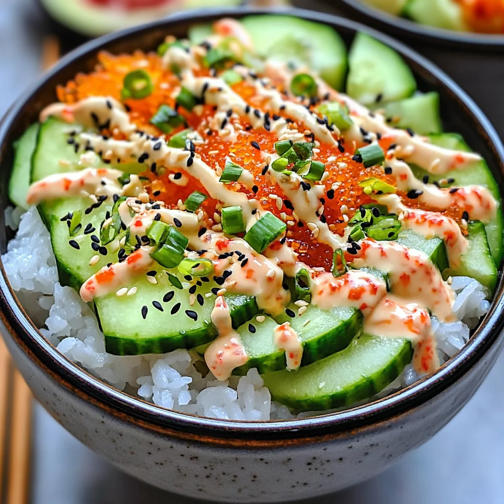 California Roll Sushi Bowls