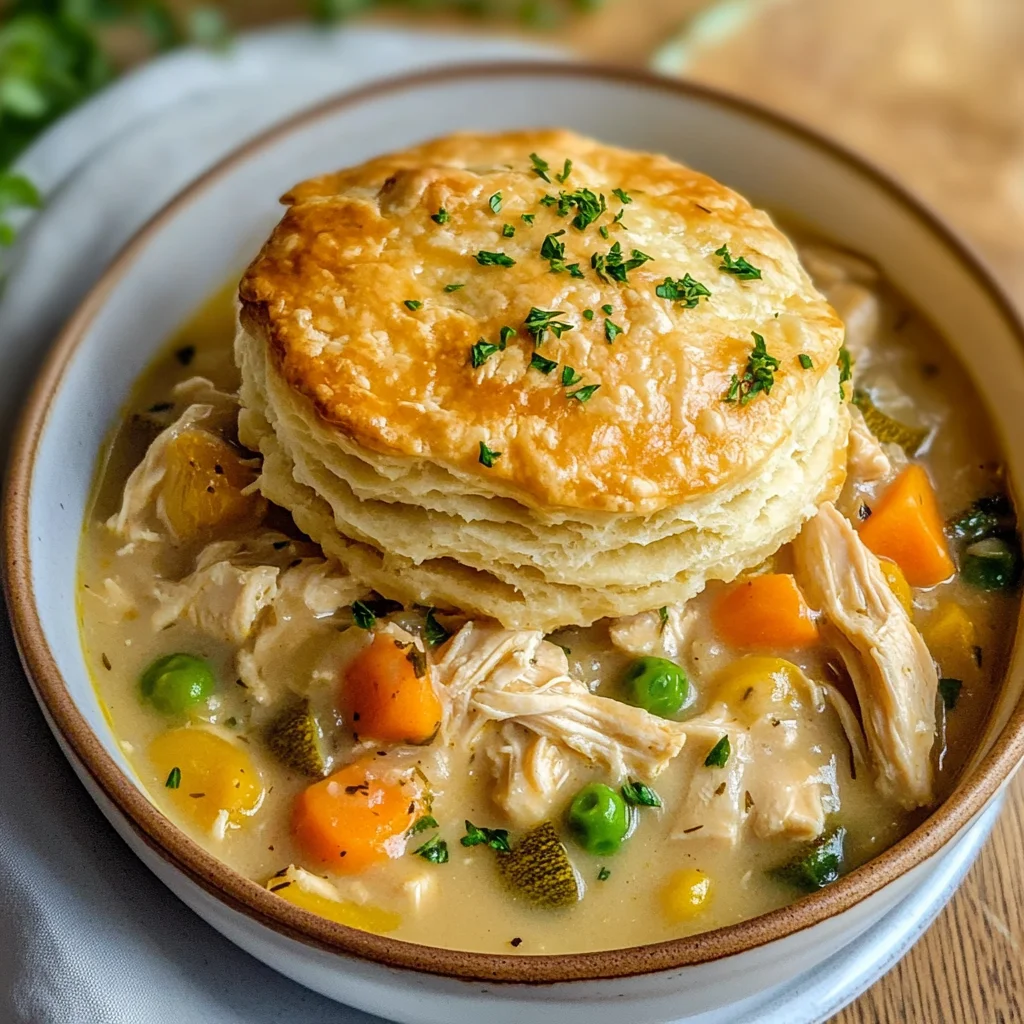 Crock Pot Chicken Pot Pie