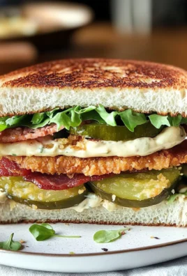 Crunchy Fried Green Tomato BLT Sandwich - Alrightwithme