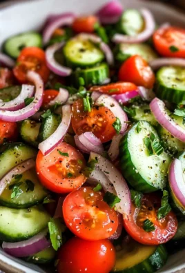 Cucumber Tomato Salad