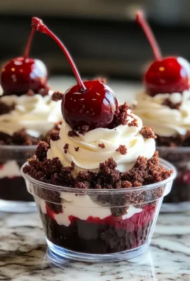 DLux Mini Dessert Cups – Black Forest Cake Recipe