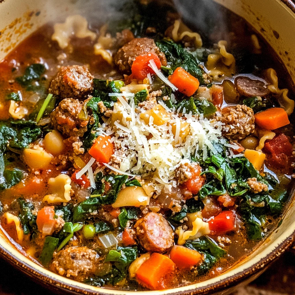 Easy Italian Sausage Soup Recipe
