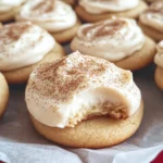 Eggnog Cookies with Eggnog Frosting