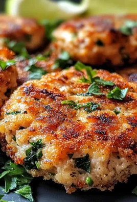 Mediterranean Chicken Patties