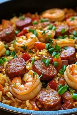 One Pot Shrimp and Sausage Jambalaya