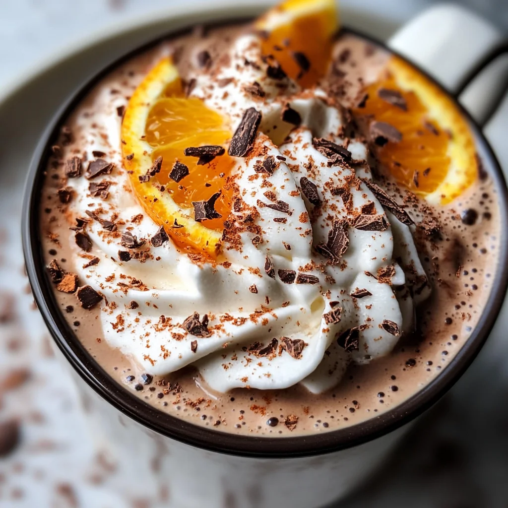 Orange Hot Chocolate