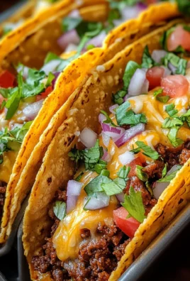 Oven-Baked Cheesy Tacos (Crispy & Loaded) You’ll Love!