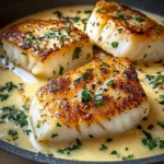Pan-Seared Cod with Garlic Cream Sauce: An Amazing Ultimate Recipe