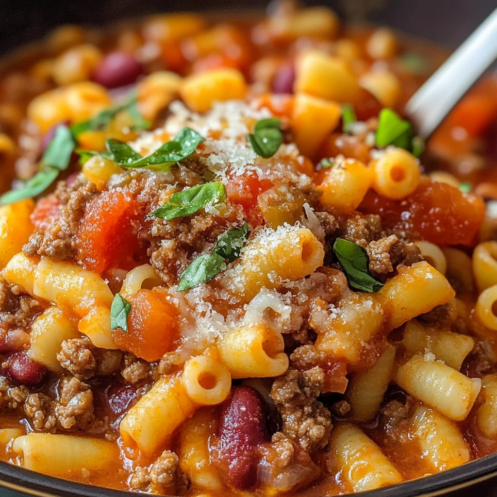 Pasta Fagioli