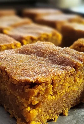 Pumpkin Snickerdoodle Blondies Recipe