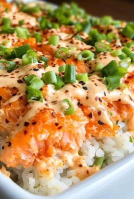Salmon Sushi Bake