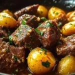 Slow Cooker Garlic Butter Beef