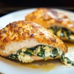 Spinach Stuffed Chicken Breasts