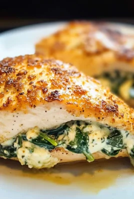 Spinach Stuffed Chicken Breasts