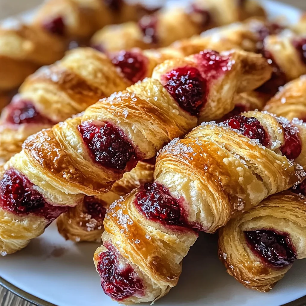 Berry Puff Twists
