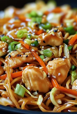 Chicken Chow Mein with The Best Chow Mein Sauce