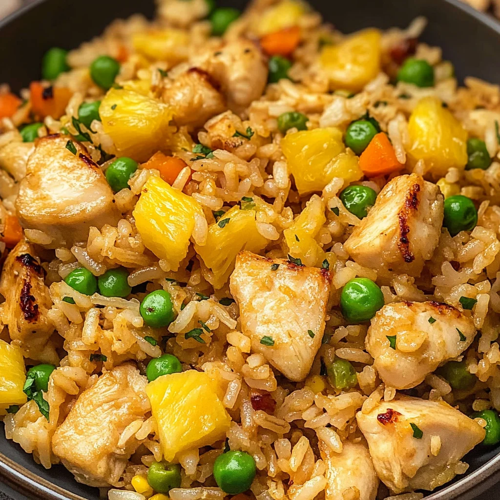 Chicken and Pineapple Fried Rice