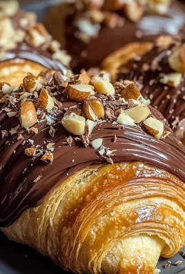 Chocolate Hazelnut Croissant Bake