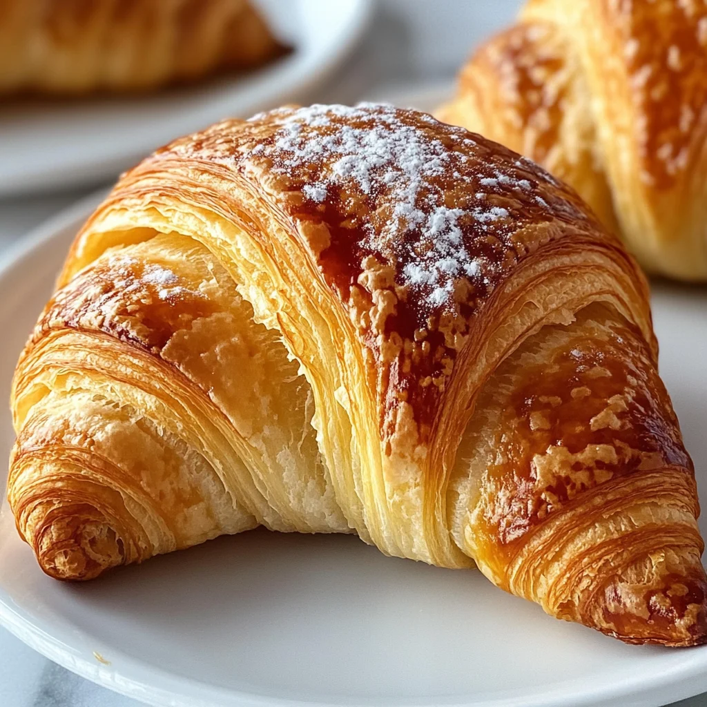 Classic Butter Croissants Recipe