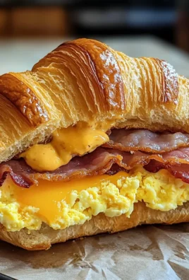 Croissant Breakfast Sandwiches
