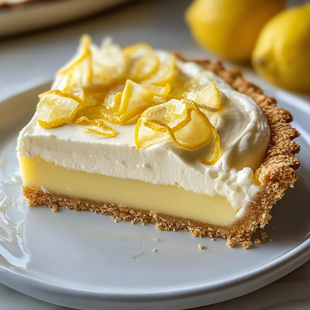 Deliciously Zesty Lemon Icebox Pie Made Easy at Home