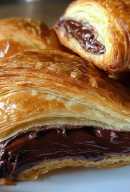 Easy Puff Pastry Chocolate Croissants (Pain au Chocolat)