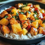 Irresistible Easy Pineapple Chicken and Rice Skillet Delight